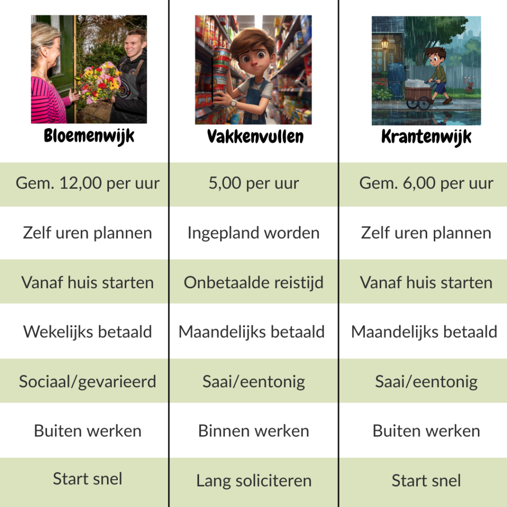 Bloemenwijk vs vakkenvullen algemeen 3
