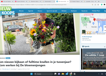 Nieuwkoops.nl Een nieuwe bijbaan in de gemeente nieuwkoop