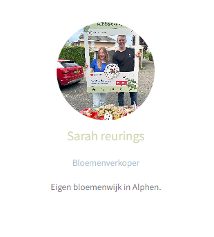 jongeren starten een bloemenwijk als goedverdienende bijbaan vanaf 13 jaar
