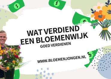 Wat verdien je met het verkopen van bloemen in je eigen bloemenwijk