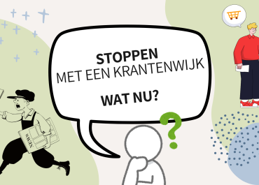 Stoppen met een krantenwijk - Wat nu?